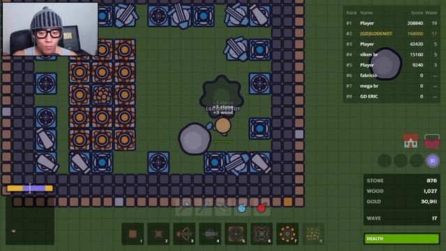 A BASE QUASE PERFEITA CONTRA ZUMBIS - Zombs.io смотреть онлайн