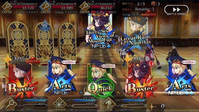 Hokusai 2-turn Looping (FGO NA) смотреть онлайн