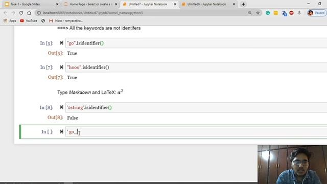 Solution for the task | Python program to find given identifier is valid or not смотреть онлайн