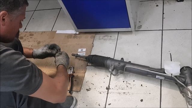 Замена рулевой рейки БМВ Е60 в Москве смотреть онлайн