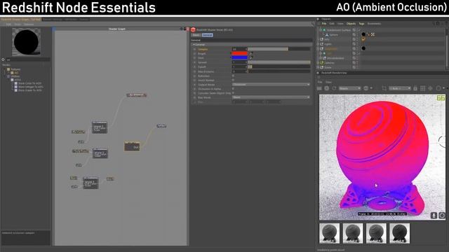 Tutorial: Essential nodes in Redshift for Cinema4d смотреть онлайн