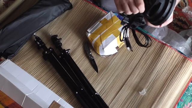 Студийный свет (софтбоксы 50x70 см, штативы, 4 лампы) смотреть онлайн