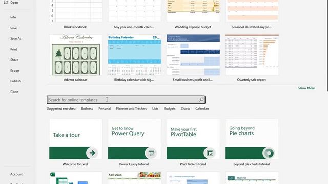 Microsoft Excel Beginners Series - Search for & adapt templates online смотреть онлайн