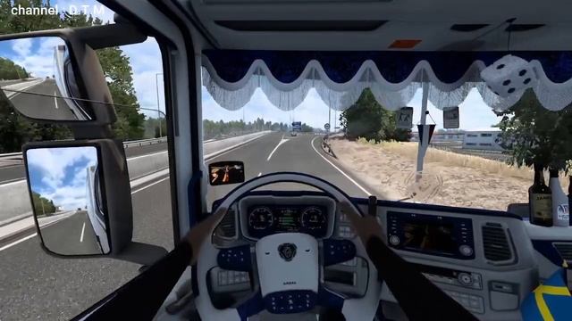 scania R Roy Lansdaal combo open pipe, pgrs ,EvBmodding , promods middle east drive , ets 2 D.T.M смотреть онлайн