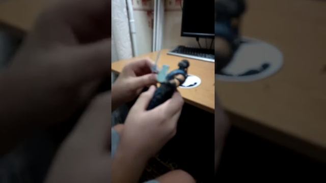первое видео на канале, обзор на фигурку из игры Мортал Комбат, Сабзиро (sub zero). смотреть онлайн