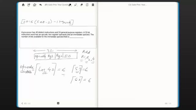 CS Gate 2016 - Set 2 - Q10 - Computer Organization - Addressing Modes смотреть онлайн