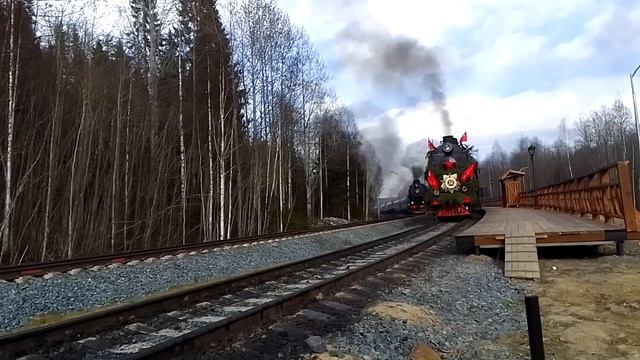 Л-3958. Отправляется с Рускеальским экспрессом. Рускеала.  Л-2351.