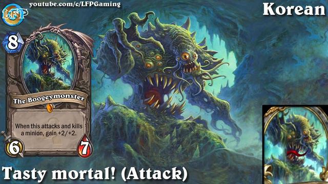 Hearthstone: The Boogeymonster card sounds in 14 languages -WotOG смотреть онлайн