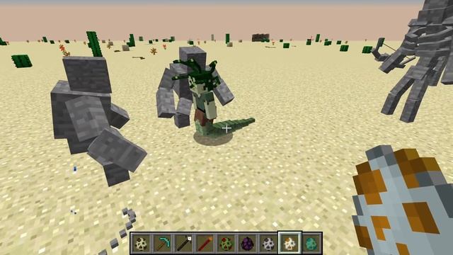 Gorgon Vs. Mutant Monsters in Minecraft