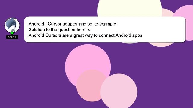 Android : Cursor adapter and sqlite example смотреть онлайн
