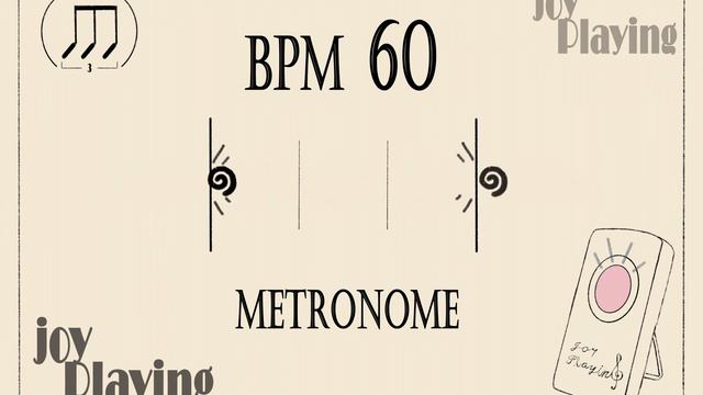 BPM 60 (Triplet) Metronome