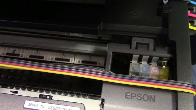 Sublimation CIS For Epson Workforce WF 7710, WF 7720, WF 7210 Wide Format смотреть онлайн