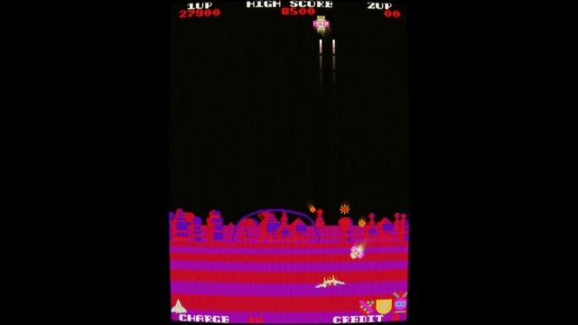 Exerion (1983) MAME Arcade смотреть онлайн