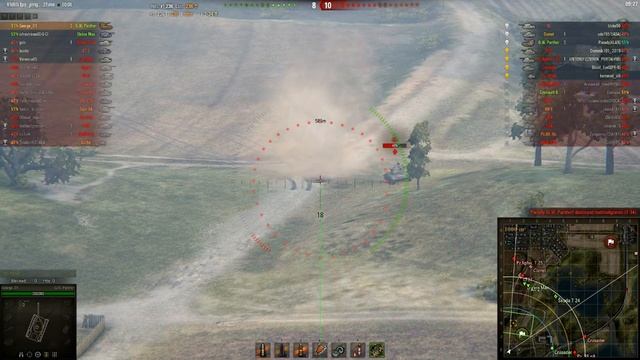 ► World of Tanks - Epic Games: G.W. Panther [9 kills, 2451 dmg] смотреть онлайн
