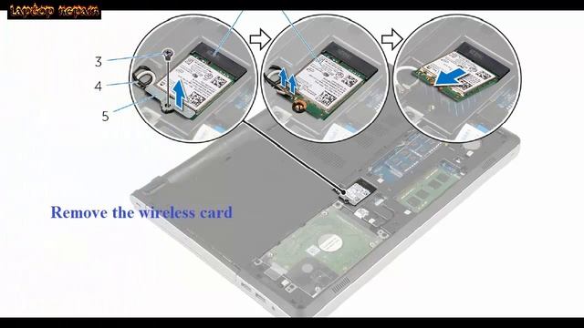 How to disassemble Dell Inspiron 14 - 5451 смотреть онлайн