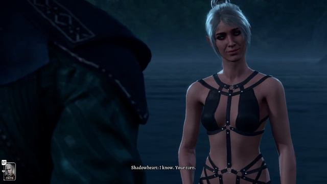 Baldur's Gate 3- Shadowheart romance scene (with Rael the drow) смотреть онлайн