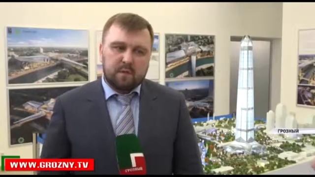 Строительство проекта «Ахмат Тауэр» в Грозном идет полным ходом смотреть онлайн