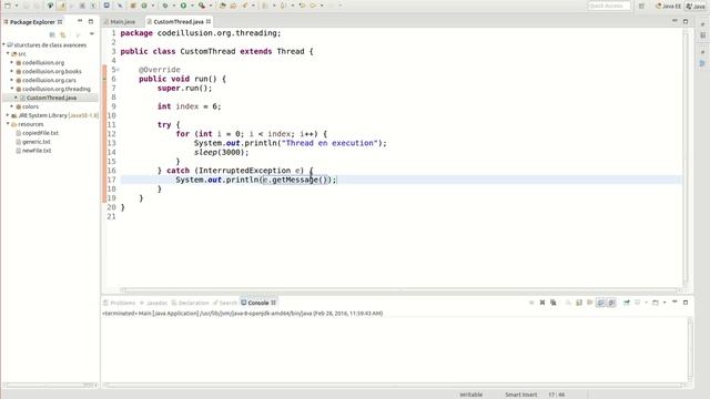 Thread en java смотреть онлайн