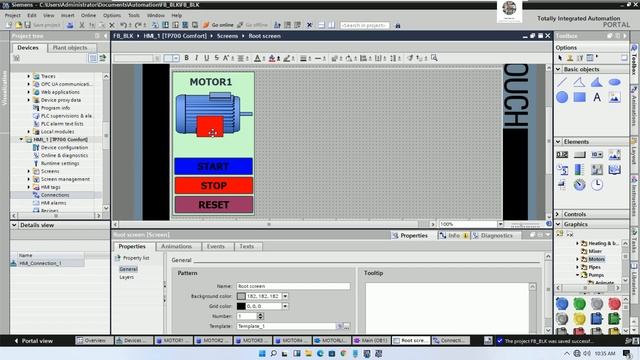 TIA Portal V17 basic create Function Block (FBD) смотреть онлайн