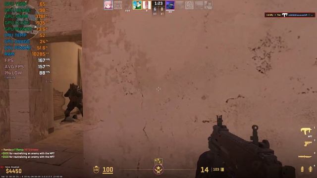 Counter-Strike 2 : GTX 1650 + RYZEN 5600X смотреть онлайн