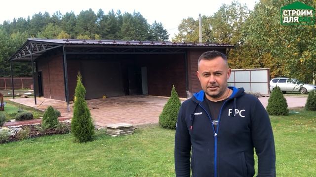 ГАРАЖ С НАВЕСОМ | 12х12м | ОТЗЫВ ЗАКАЗЧИКА | СНТ "РАЗДОЛЬЕ" смотреть онлайн