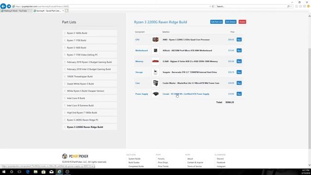 Ryzen 2200G & 2400G Comparative Builds - Budget Builds смотреть онлайн