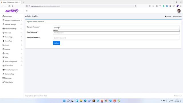 How to Change Admin Password | Skynet – Multipurpose Laravel CMS смотреть онлайн
