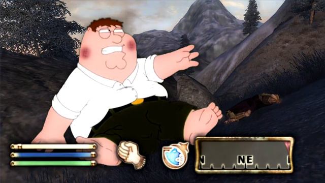 Jumping in Oblivion vs Jumping in Skyrim смотреть онлайн