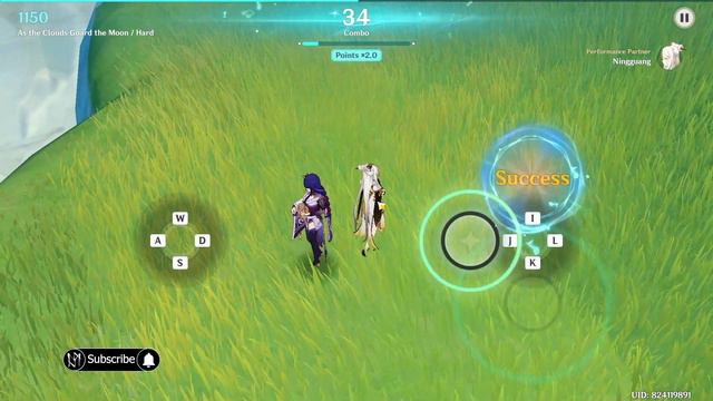 As the Cloud Guard the Moon (Normal / Hard / Pro - Discantus) | Genshin Impact смотреть онлайн