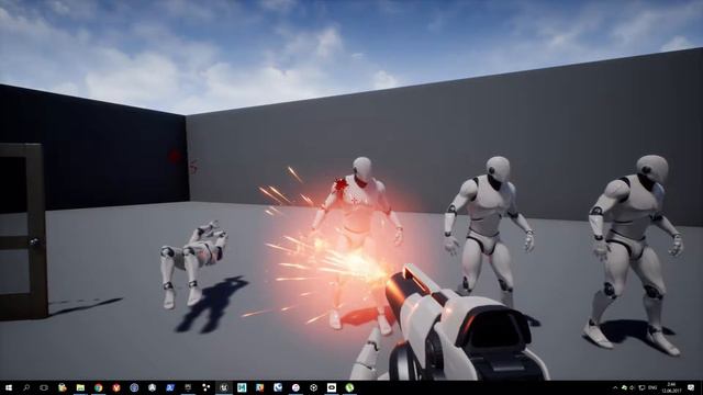 [Unreal Engine 4] Realistic Weapon and reaction on bullets смотреть онлайн