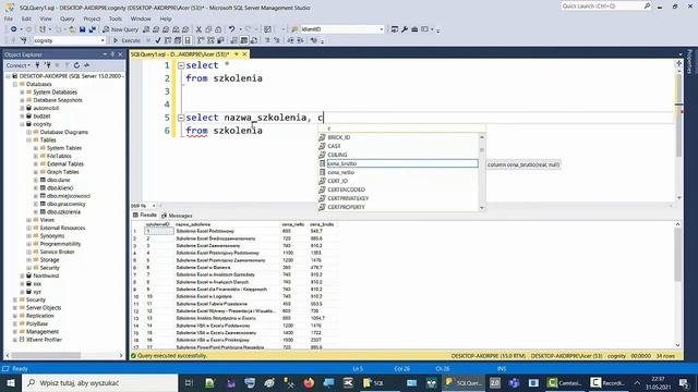 SQL: Podstawy - składnia i zastosowanie смотреть онлайн