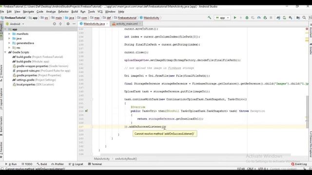 #14 - Firebase tutorial - Upload and download file with firebase storage смотреть онлайн