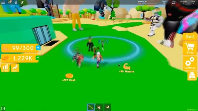 ЧТО ТВОРИТ ЭТОТ КАЧОК ? СИМУЛЯТОР КАЧКА В РОБЛОКС ?? Roblox Lifting Simulator ? смотреть онлайн