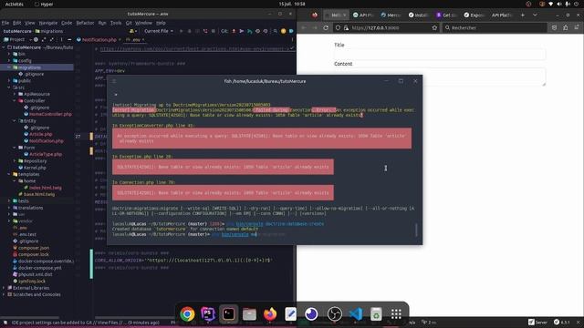Création d'un System de Notifications avec Symfony 6 смотреть онлайн