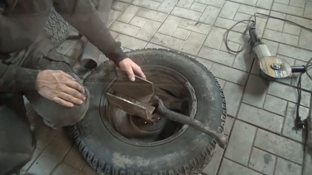 Делаем самодельный подкат для автомобиля ,часть №1шасси. смотреть онлайн