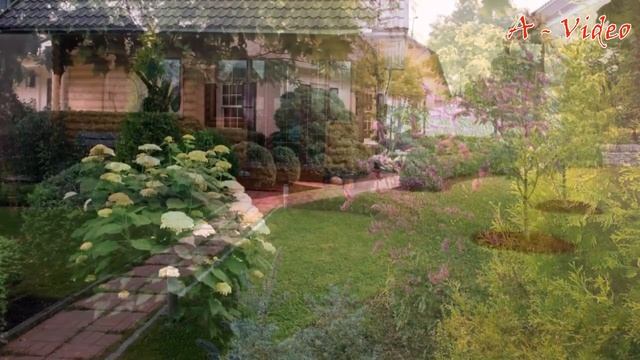 ?Великолепные примеры садового творчества / Examples of landscaped gardens / A - Video смотреть онлайн
