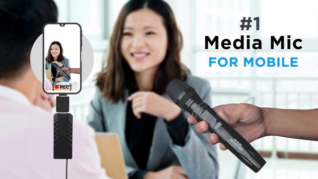 Nefficar Wireless Reporters Mic - Wireless Microphone for Reporters, Journalists, Podcasters смотреть онлайн