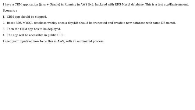DevOps & SysAdmins: Automate EC2 and RDS mysql service to reset mysql db смотреть онлайн