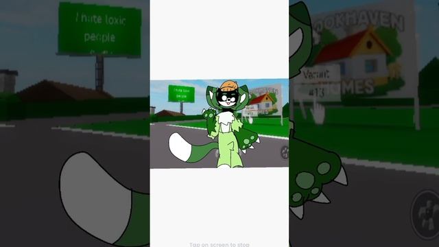 furry #flipaclip Green in Brookhaven ? #art #roblox смотреть онлайн