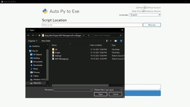 How To Convert Python Script Into Windows Executable File смотреть онлайн
