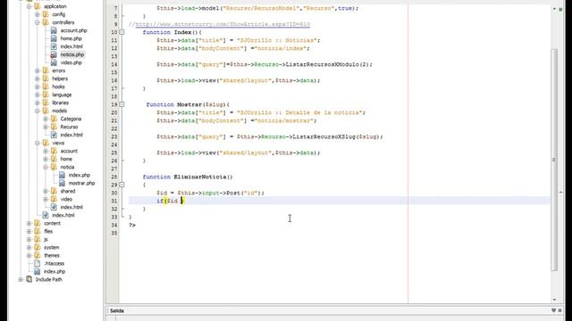 Json, jquery y CodeIgniter смотреть онлайн