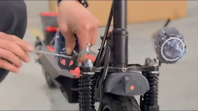 ✅ Сборка электрического самоката Jueshuai Scooter 2400w с Алиэкспресс смотреть онлайн