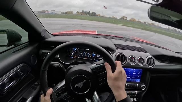 2022 Ford Mustang Mach 1 (Automatic) - POV Skidpad Sliding смотреть онлайн