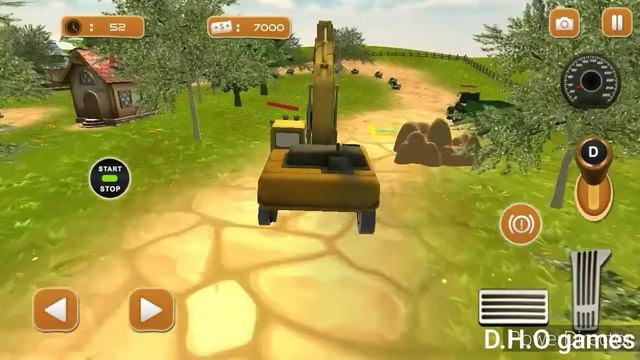 Tractor Farm & Excavator Sim Video Android ios mobile gameplay video gaming games 2020 смотреть онлайн