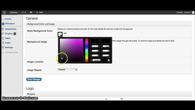 How to Change Background Color/Image in Ultimatum Wordpress смотреть онлайн
