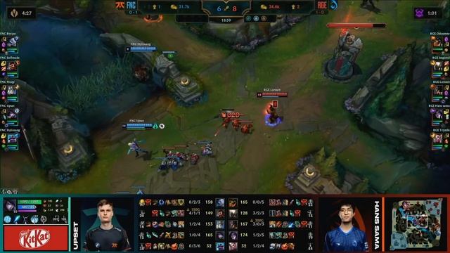 FNC vs. RGE - Неделя 1 День 2 | LEC Весенний сплит | Fnatic vs. Rogue (2021) смотреть онлайн
