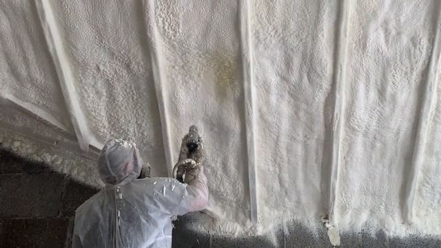 Утеплитель для мансарды. Пена Реверспрей.