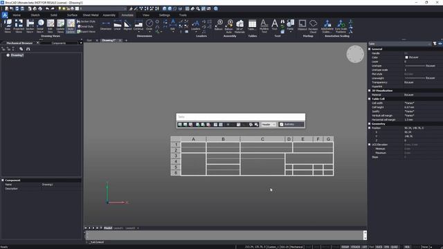 Title Block Creation - 3D Model to 2D Drawing Workflow P1 - BricsCAD Mechanical смотреть онлайн