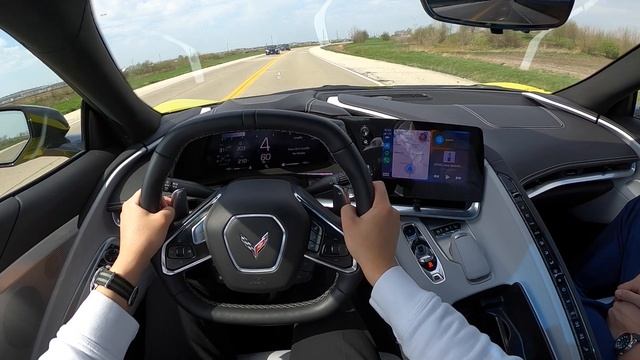 2021 Chevrolet C8 Corvette 2LT with LAMBO Doors POV Test Drive смотреть онлайн