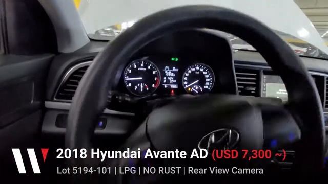 ($ 7,300 ~) 2018 Hyundai Avante AD